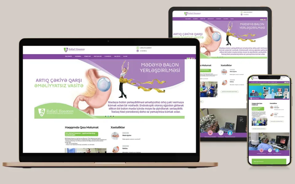 drqastroenteroloq.az — Healthcare